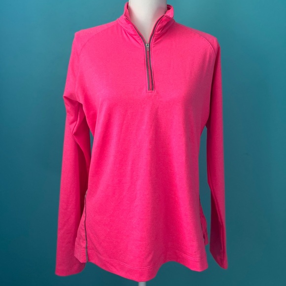 Slazenger Ladies Neck Zip pullover - Picture 1 of 5